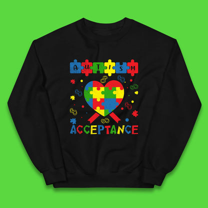 Autism Acceptance Awareness Kids Jumper