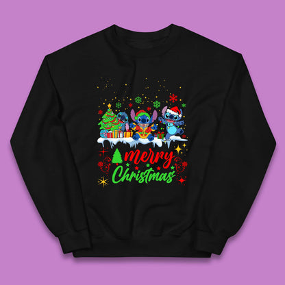 Stitch Squad Christmas Kids Jumper