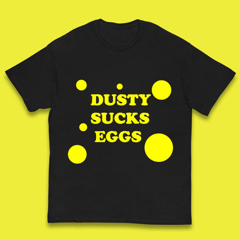 Dusty Sucks Eggs With Polka Dots Dusty Rhodes Professional Wrestling Kids T Shirt
