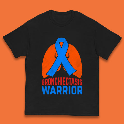 Bronchiectasis Warrior Support Unbreakable Awareness Survivor Kids T Shirt