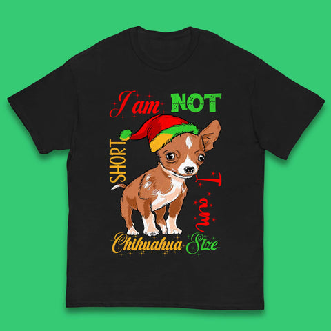 Chihuahua Size Christmas Kids T-Shirt