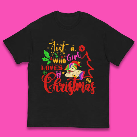 Unicorn Christmas Kids T-Shirt