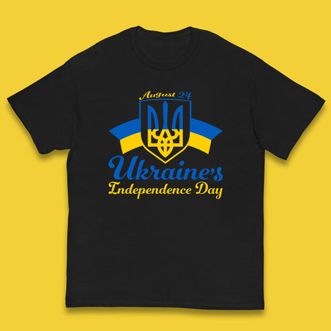 Ukraine's 24 August Ukraine Independence Day Proud Ukrainian Kids T Shirt