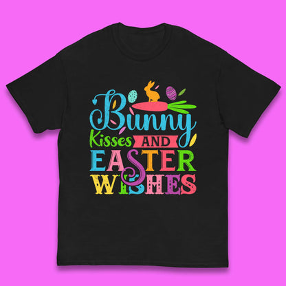 Bunny Kisses And Easter Wishes Kids T-Shirt