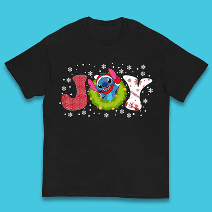 Joy Stitch Christmas Kids T-Shirt