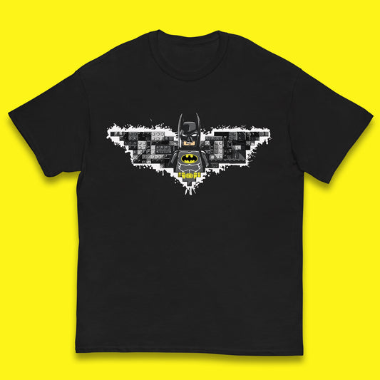 The Lego Batman Movie Superhero Building Bricks Block DC Comics Batman Master Builder Comic Book Character Kids T Shirt