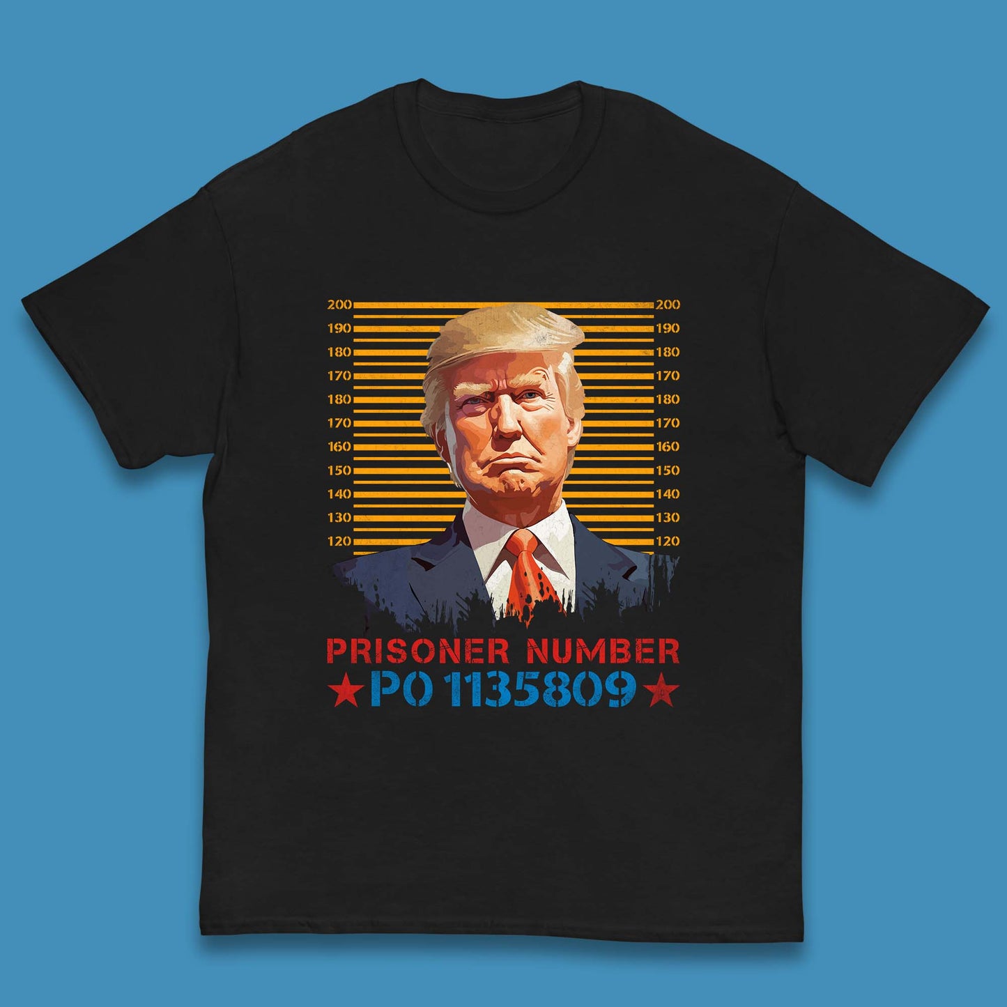 Donald Trump Mug Shot Photo T Shirt 