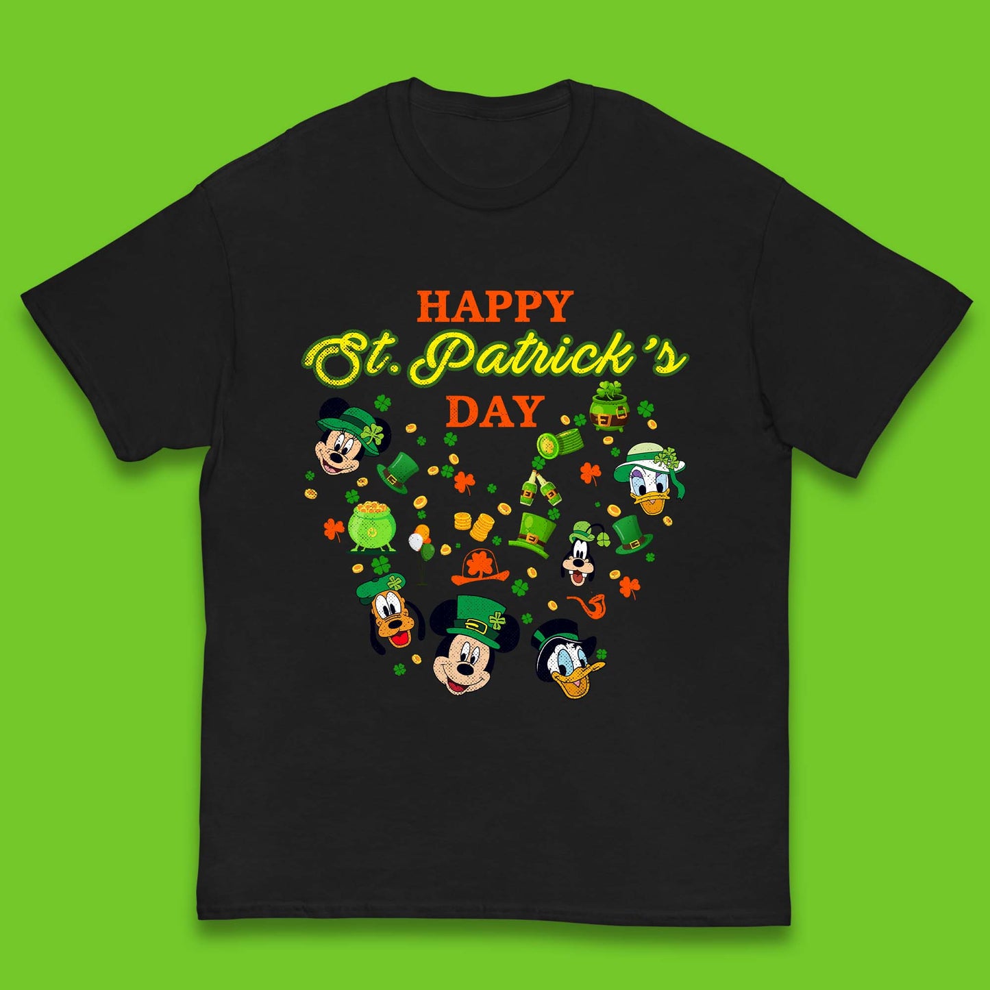 Disney Happy St. Patrick's Day Kids T-Shirt