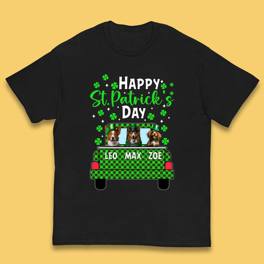 Personalised Dog St. Patrick's Day Kids T-Shirt