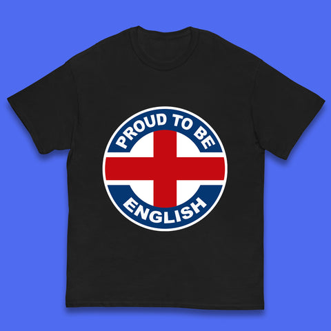 Proud To Be English Flag of England Union Jack, British flag, UK flag Proud English Pride Kids T Shirt