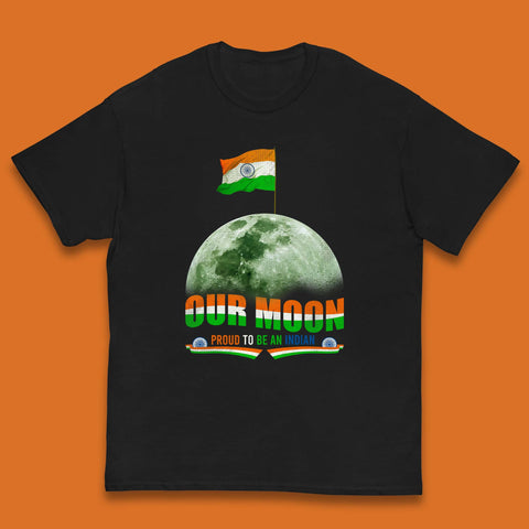 Our Moon Proud To Be An Indian Chandrayaan-3 Soft Landing To The Moon Kids T Shirt