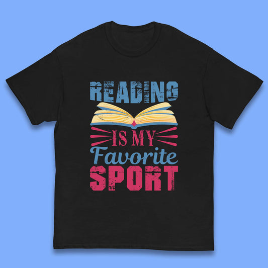 Reading Is My Favorite Sport Kids T-Shirt