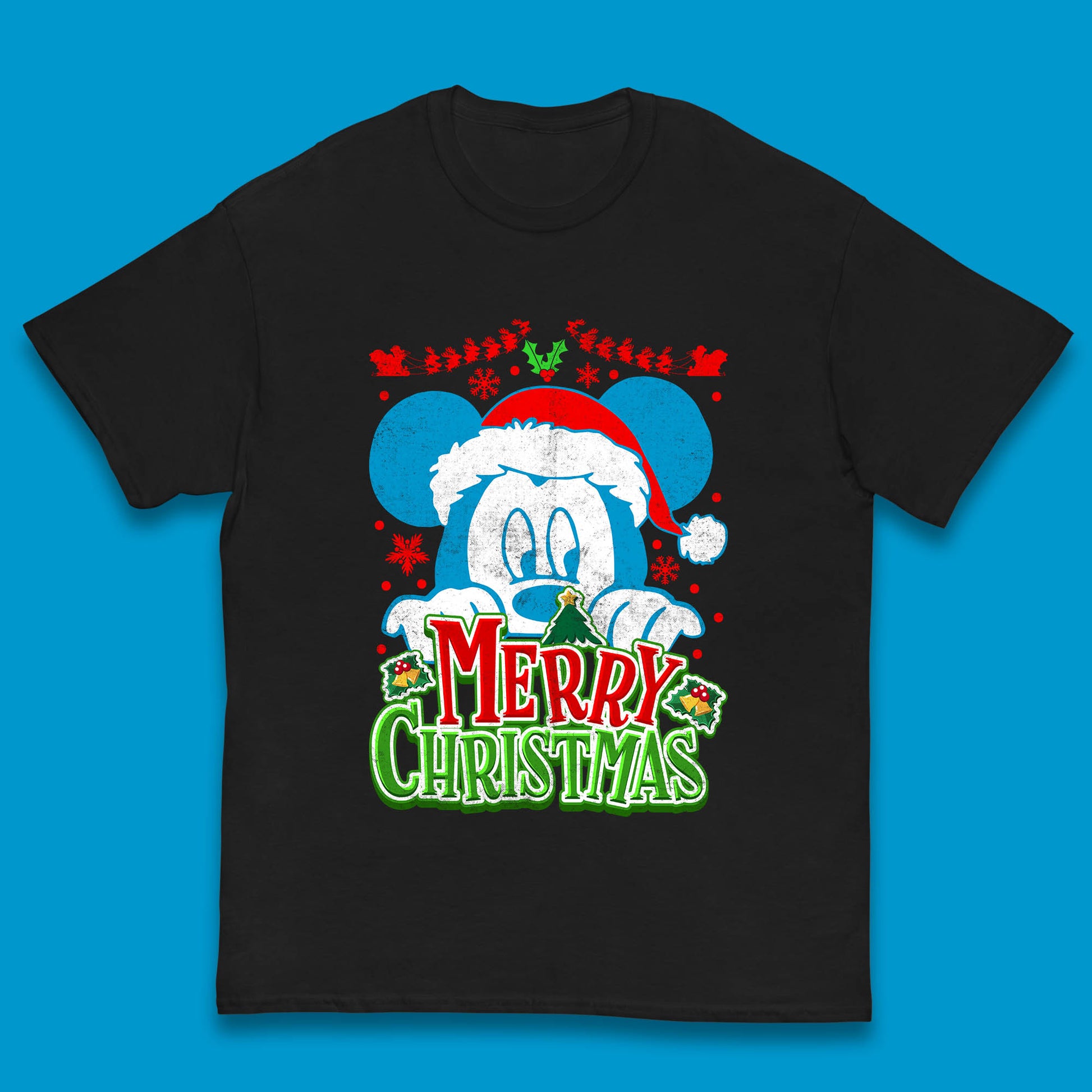 mickey mouse christmas t shirt