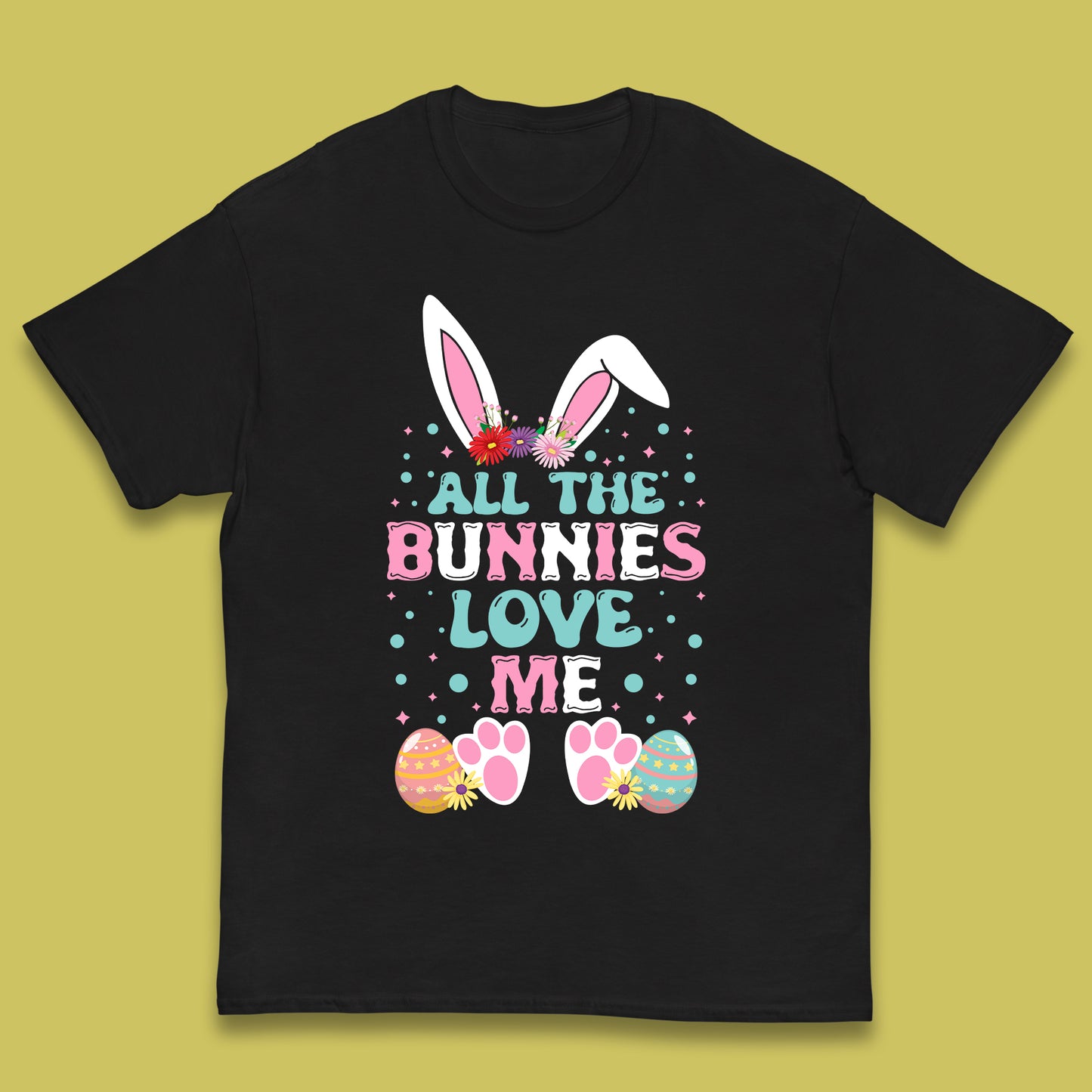 All The Bunnies Love Me Kids T-Shirt