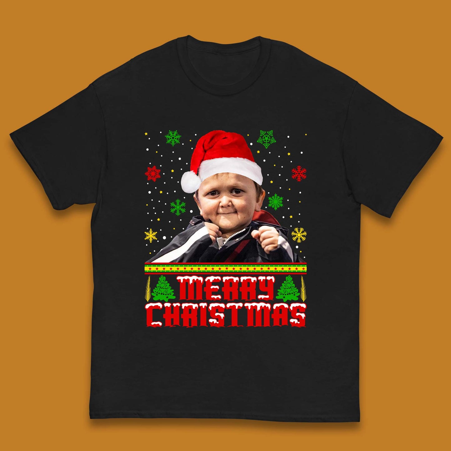 Hasbulla Mini Khabib Christmas Kids T-Shirt