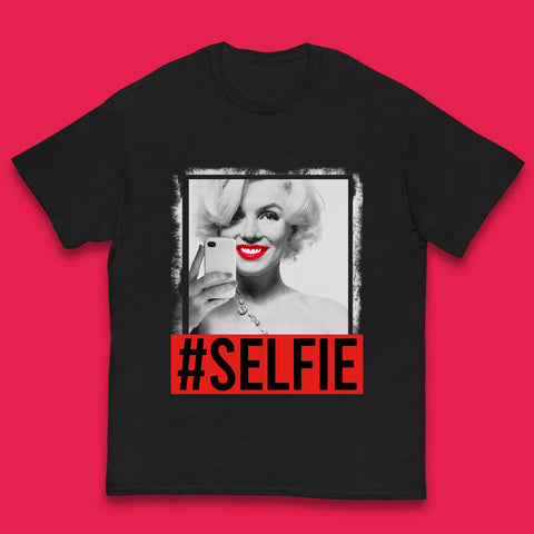 Marilyn Monroe #selfie American Actress Model Singer Hollywood Stars Kids T Shirt