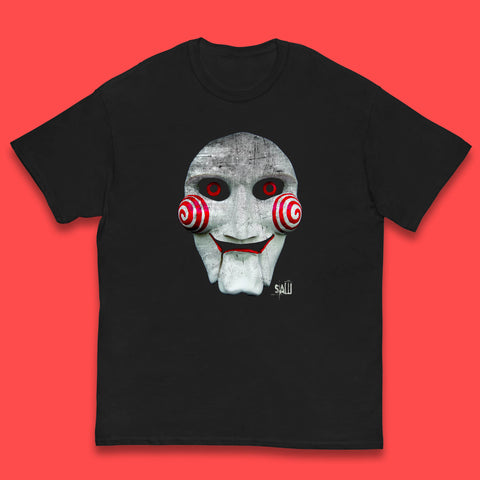 Vintage Saw Jigsaw Halloween Horror Movie Character Halloween Killer Kids T Shirt
