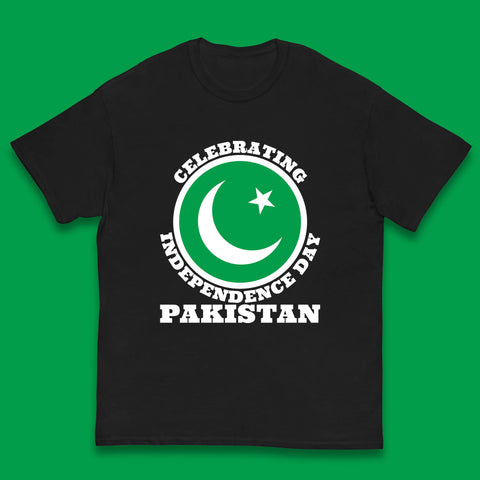 Celebrating Pakistan 14th August Independence Day Pakistani Flag Patriotic Kids T Shirt