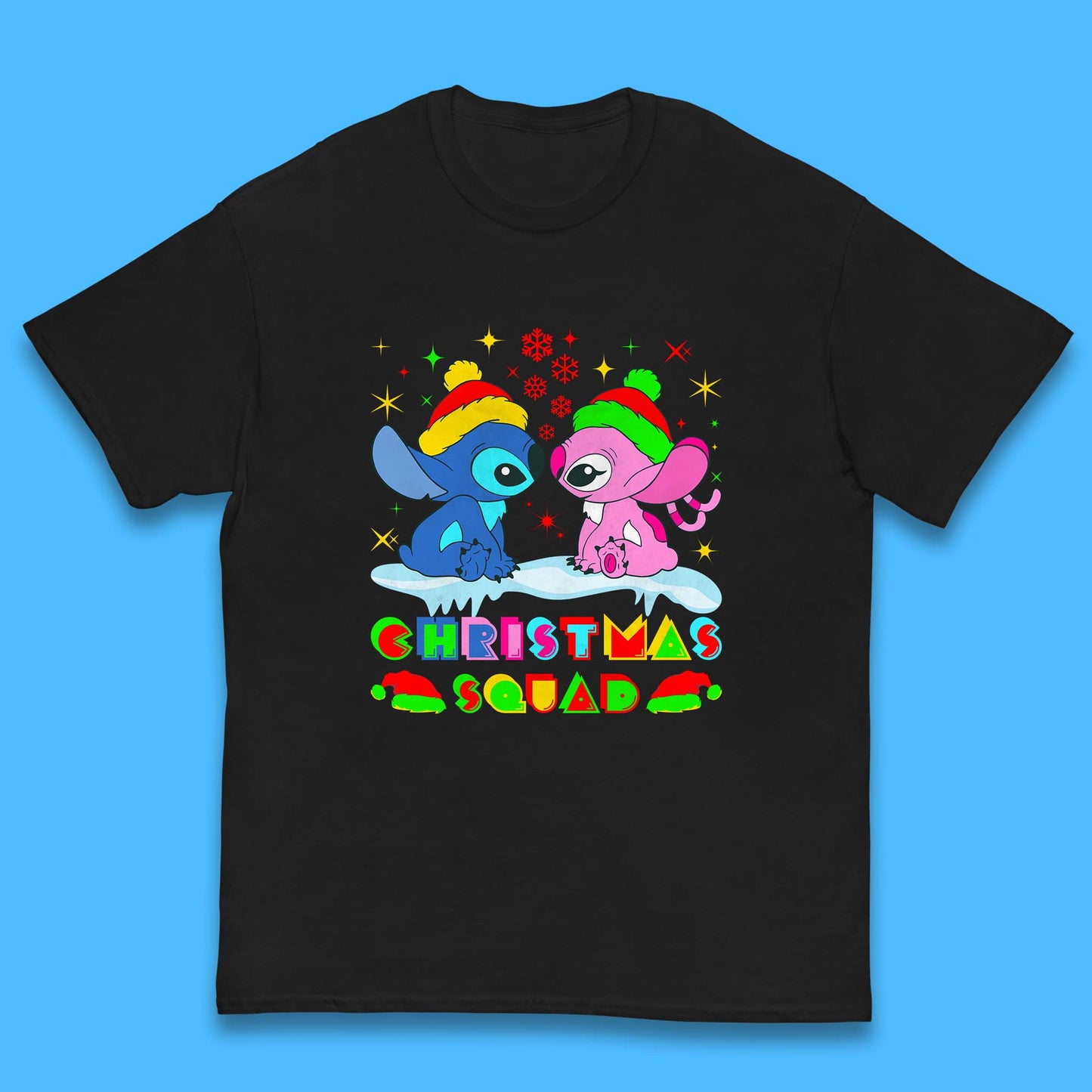 stitch and angel t shirt