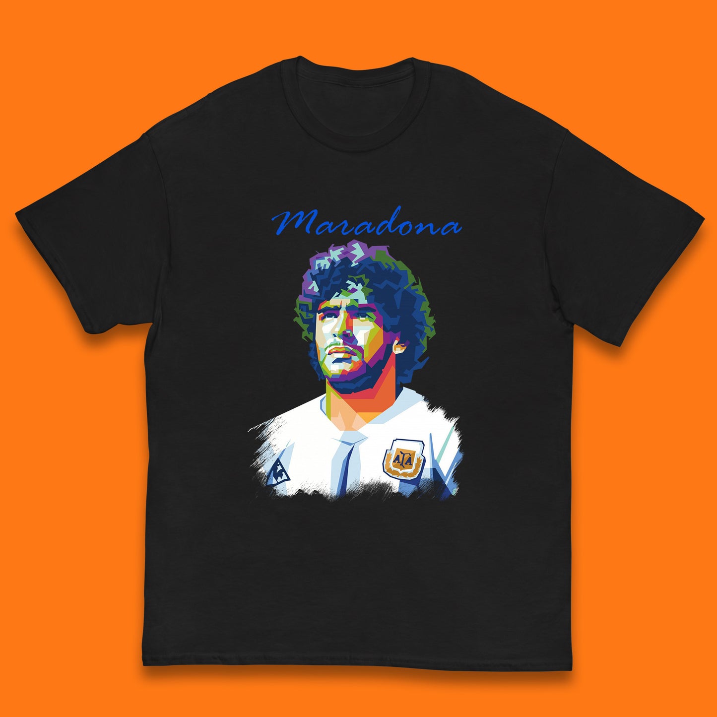 Legend Maradona Argentina Professional Soccer Player Greatest Of All Time Soccer Player Kids T Shirt