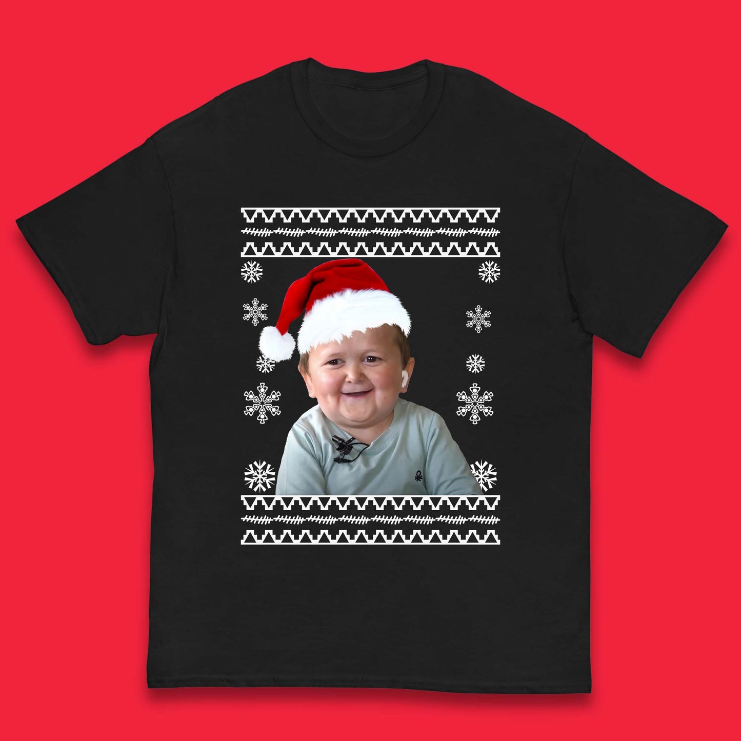 Santa Hasbulla Magomedov Christmas Kids T-Shirt