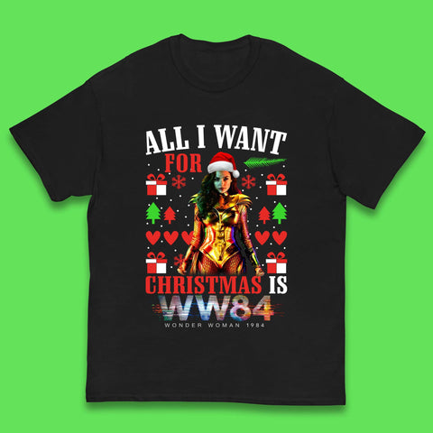 Wonder Woman 1984 Christmas Kids T-Shirt