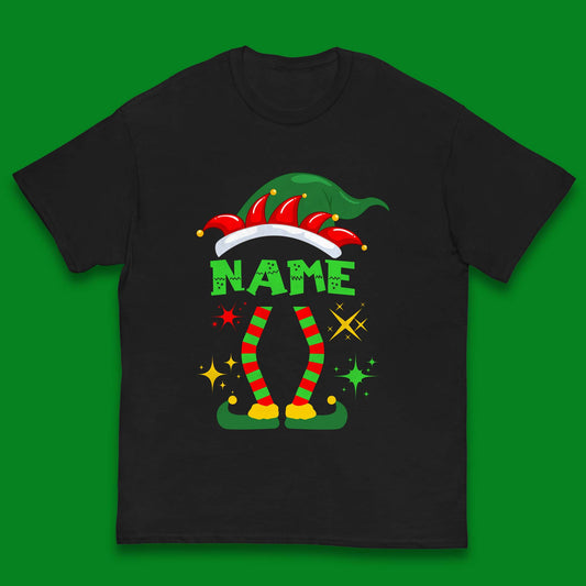 Personalised Elf Christmas Kids T-Shirt