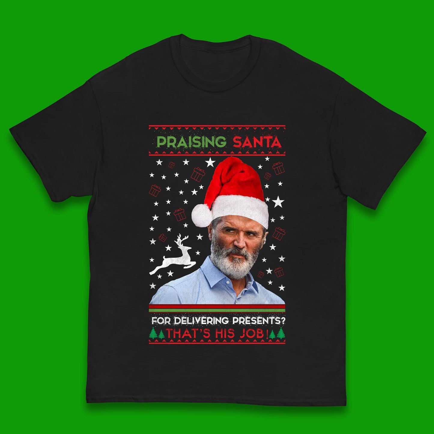 roy keane christmas t shirt