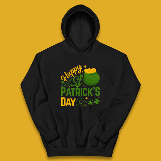 Happy St Patrick's Day Kids Hoodie