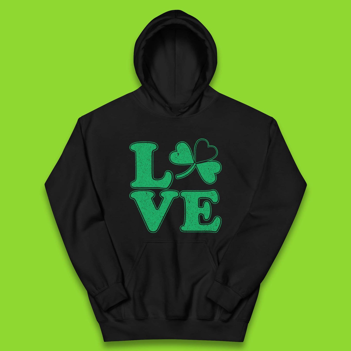 Shamrock Love Kids Hoodie