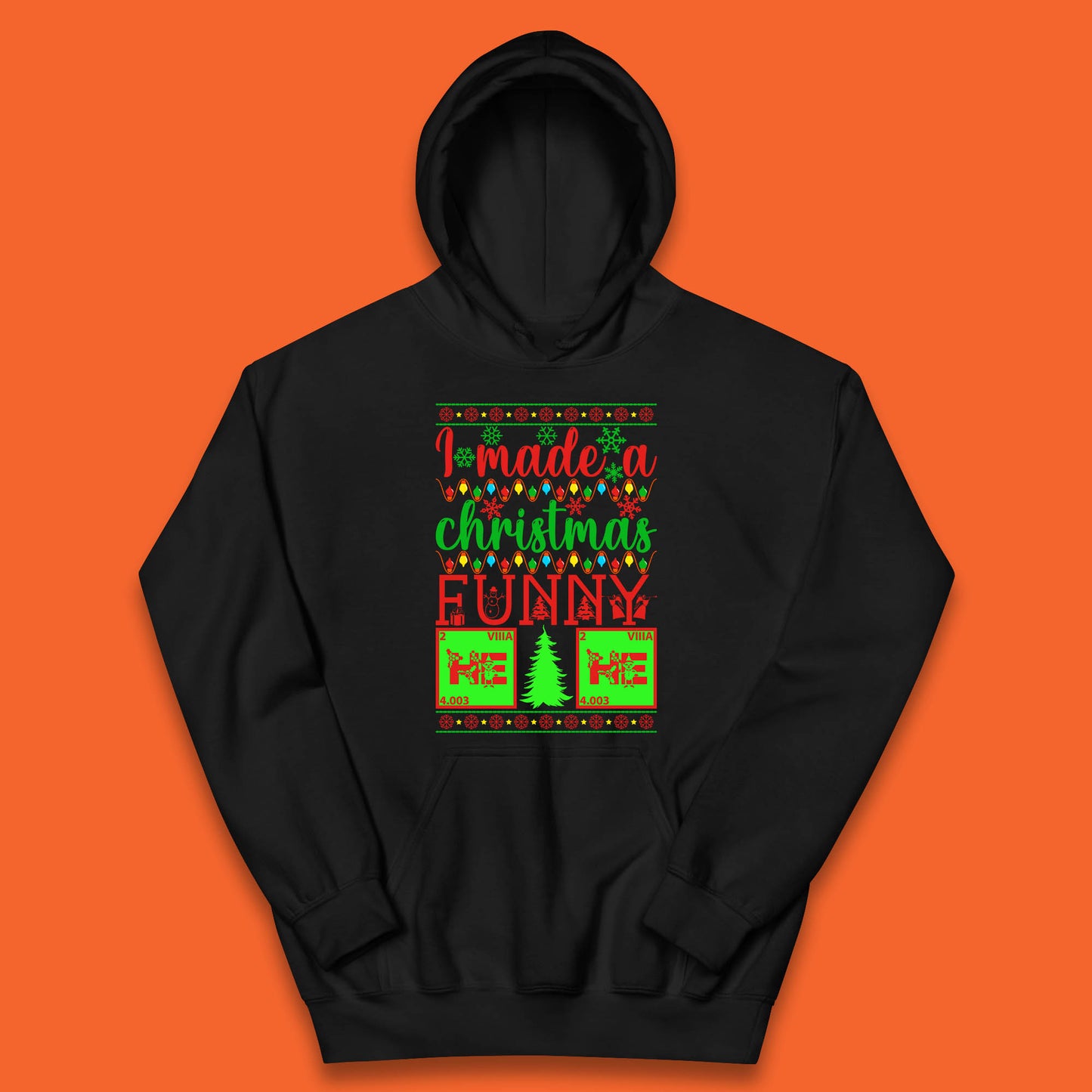 periodic table hoodie