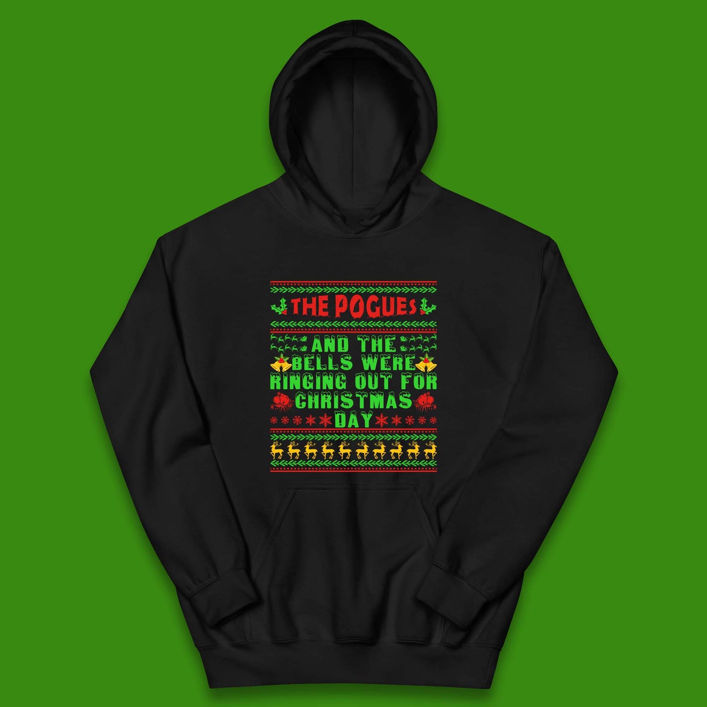 The Pogues Christmas Day Kids Hoodie