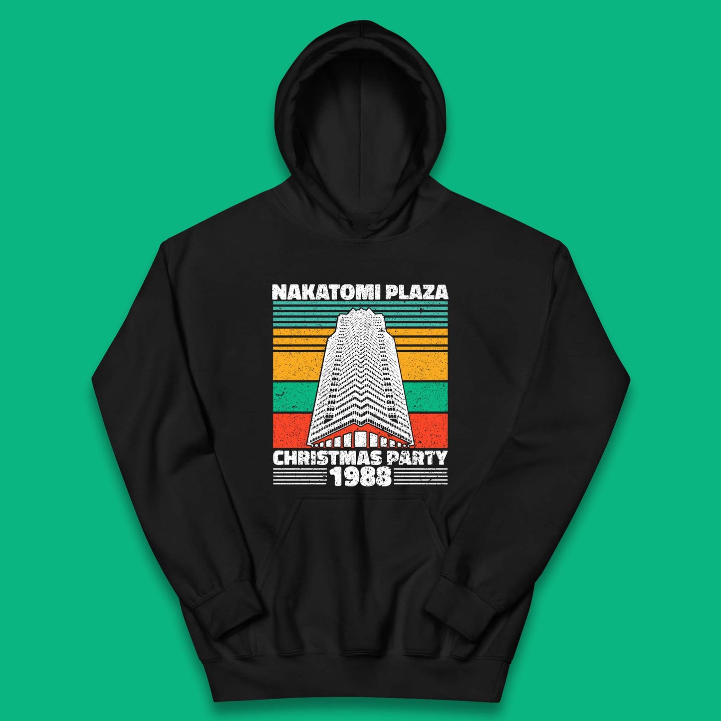 Nakatomi Plaza Christmas Party Kids Hoodie