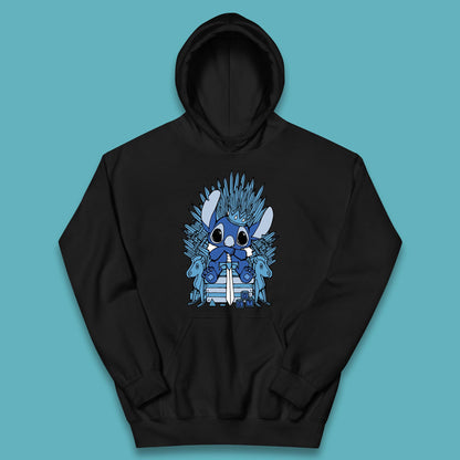 Disney Stitch Game Of Thrones Movie Parody The Throne Lilo And Stitch Kids Hoodie