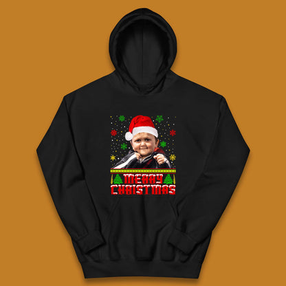 Hasbulla Mini Khabib Christmas Kids Hoodie