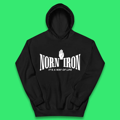 Norn Iron It's a Way of Life Kids Hoodie