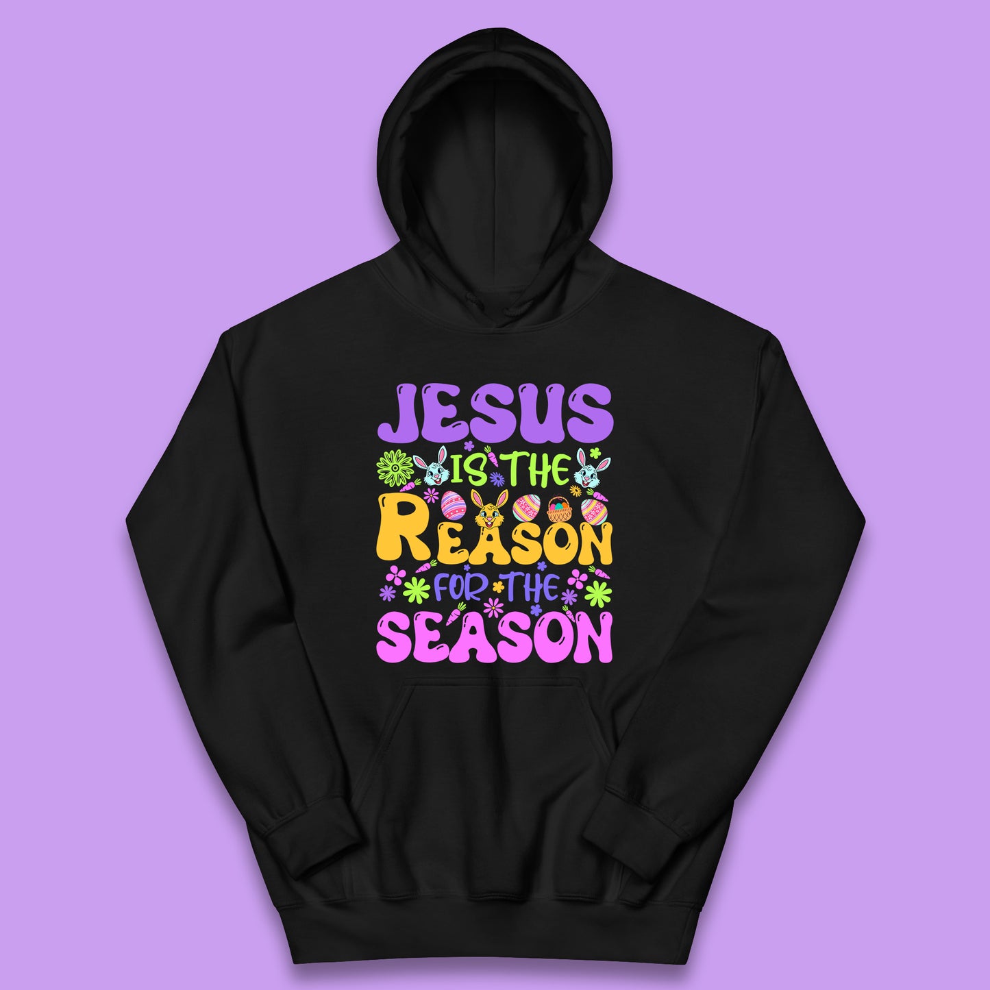 Jesus Is The Reason For The Season Kids Hoodie