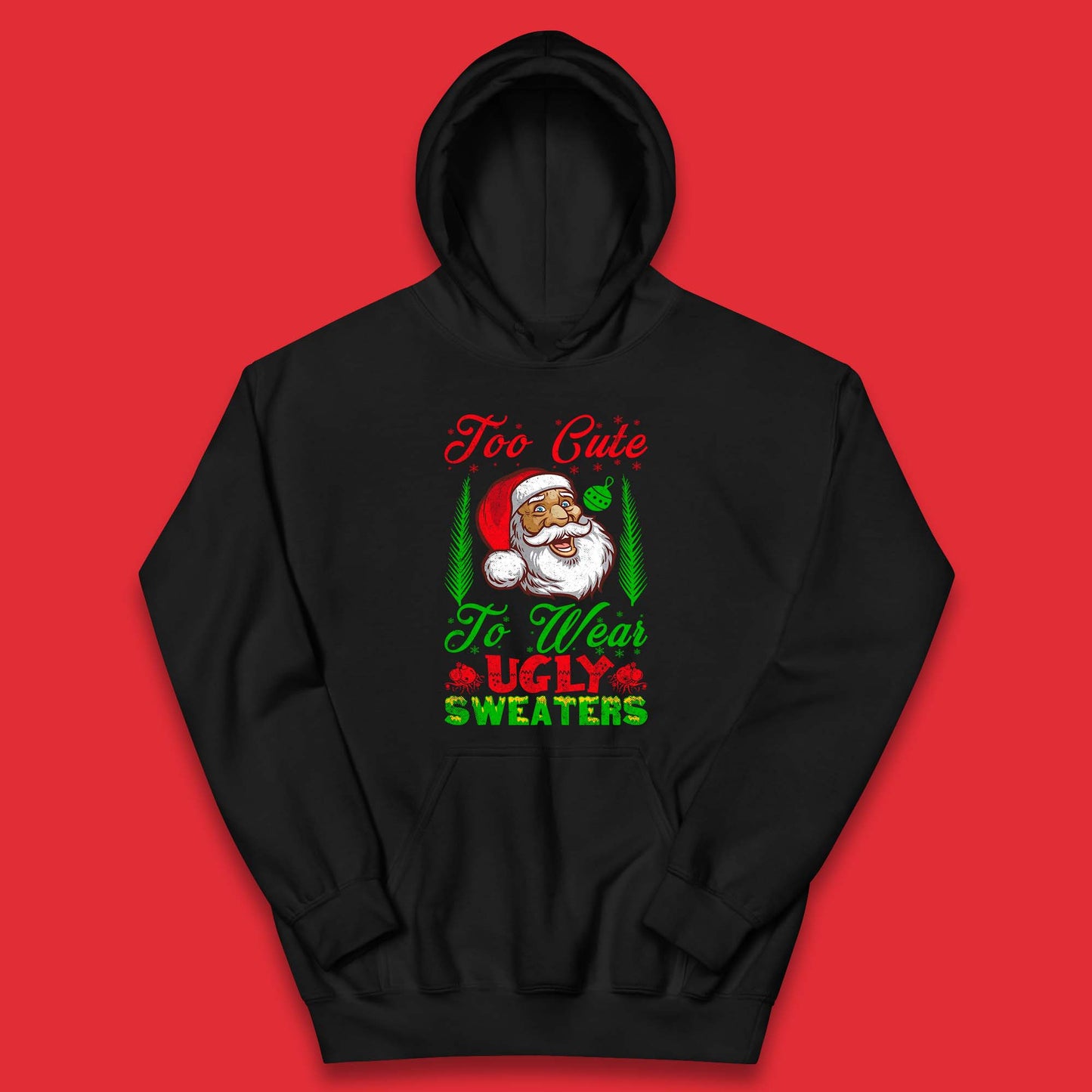 Ugly Sweaters Christmas Kids Hoodie