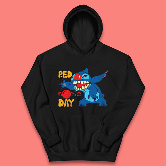 Stitch Red Nose Day Kids Hoodie