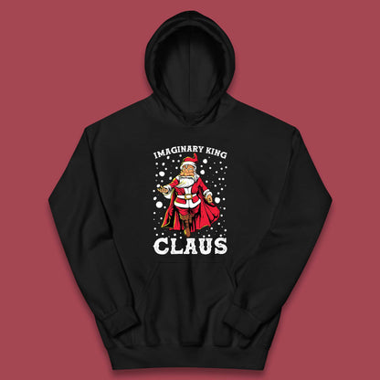 Imaginary King Claus Christmas Kids Hoodie