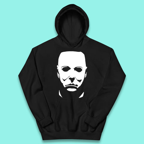 Michael Myers Face Mask Halloween Michael Myers Horror Movie Character Kids Hoodie