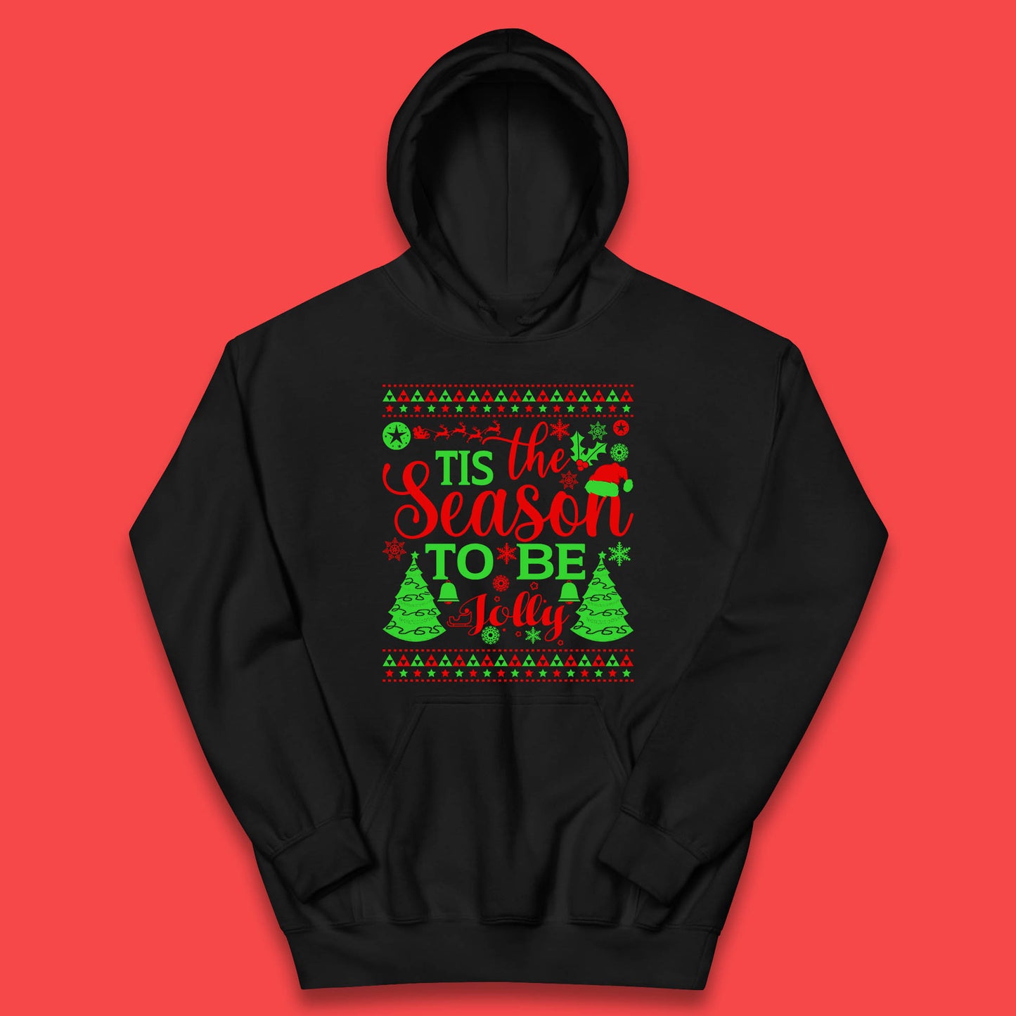 tis the season to be jolly hoodie