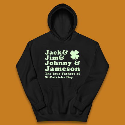 The Four Fathers of St. Patrick's Day Kids Hoodie