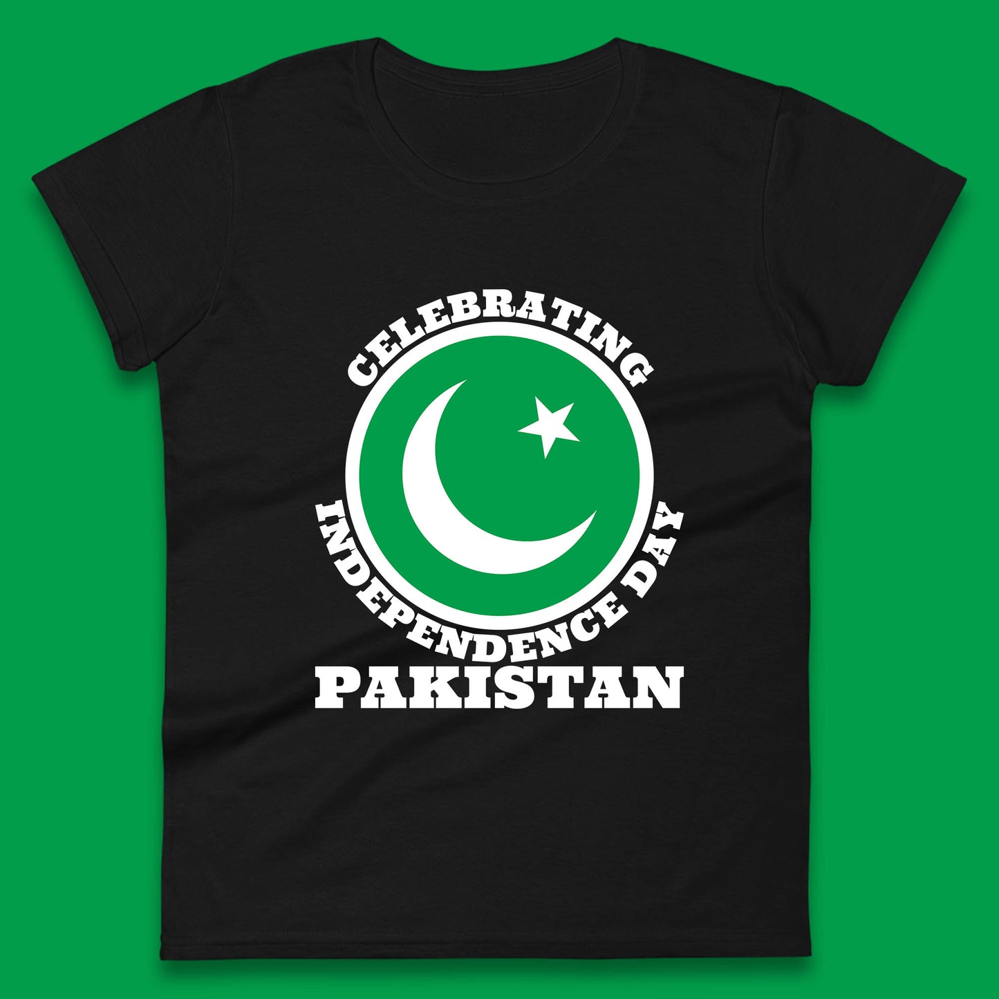 Pakistan Independence Day Ladies T-Shirt