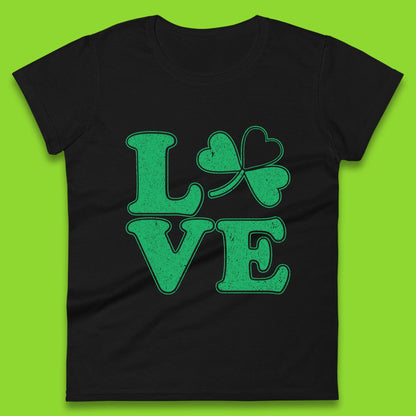 Shamrock Love Womens T-Shirt