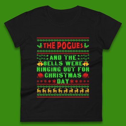 The Pogues Christmas Day Womens T-Shirt