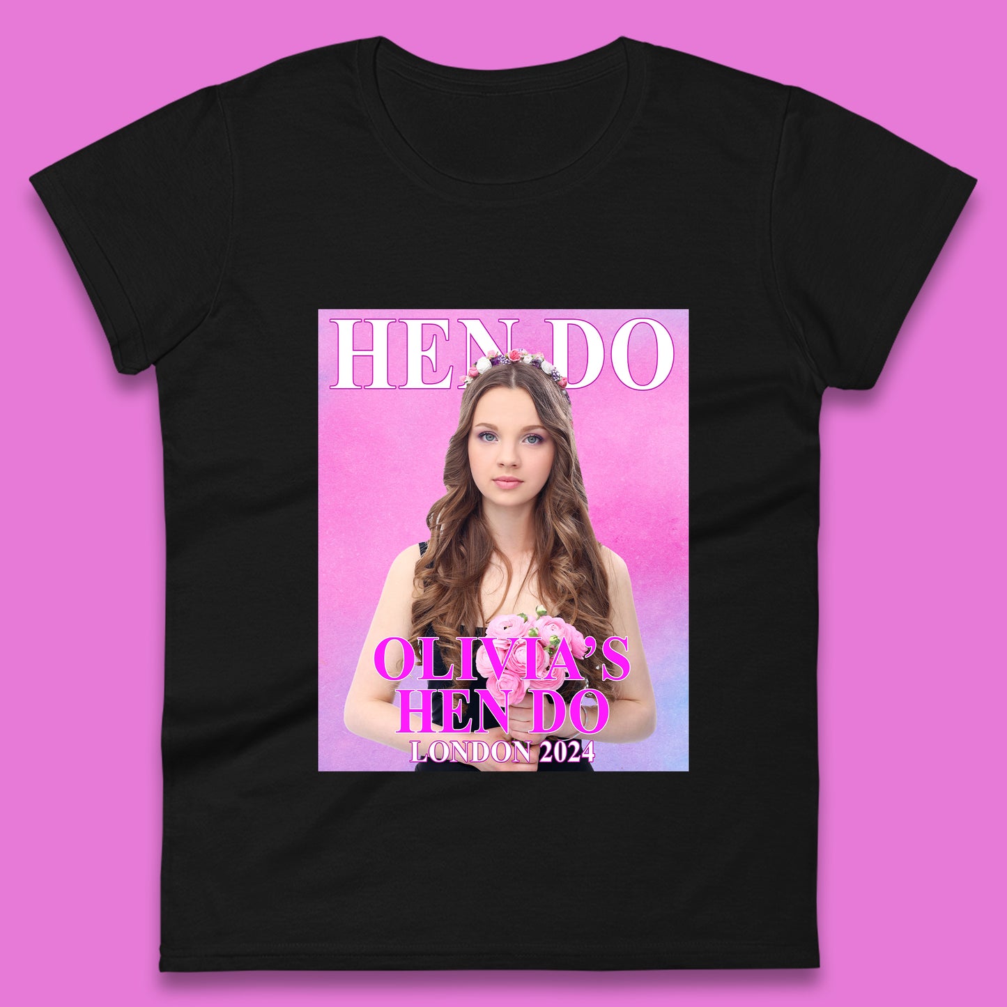 Custom Hen Party Women's T-Shirt