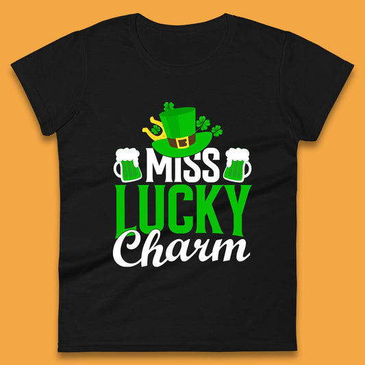 Miss Lucky Charm Womens T-Shirt