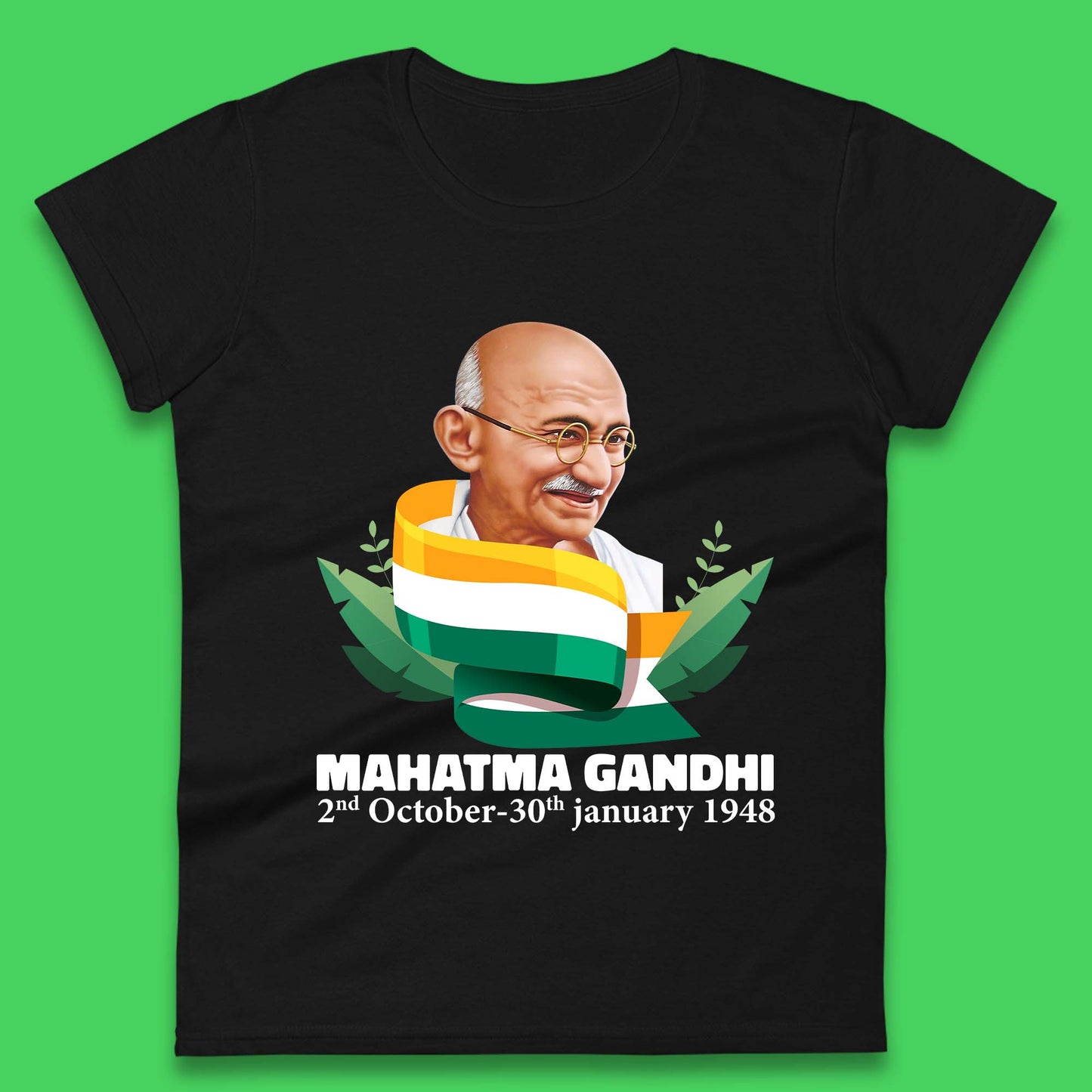 Mahatma Gandhi Womens T-Shirt