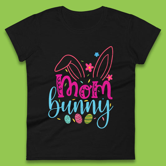 Mom Bunny Womens T-Shirt